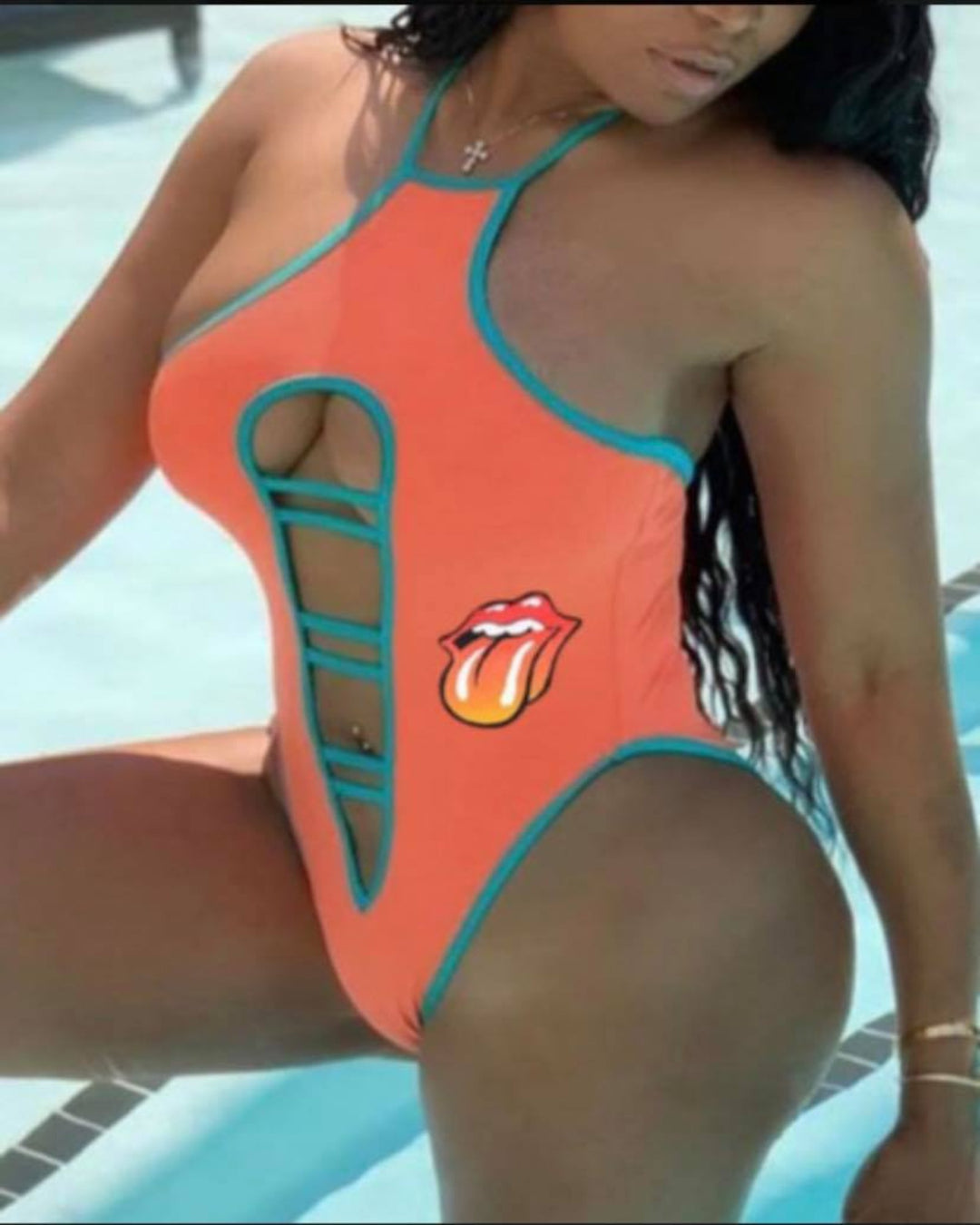 Green One-piece Swimsuit - Tee's Booutique