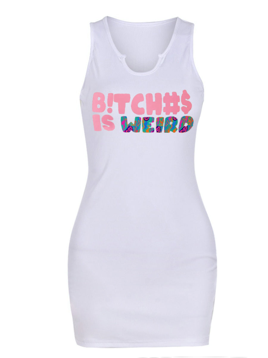 B***h is Weird Bodycon Dress