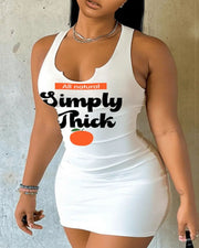 Thickilous Bodycon Cami Dress