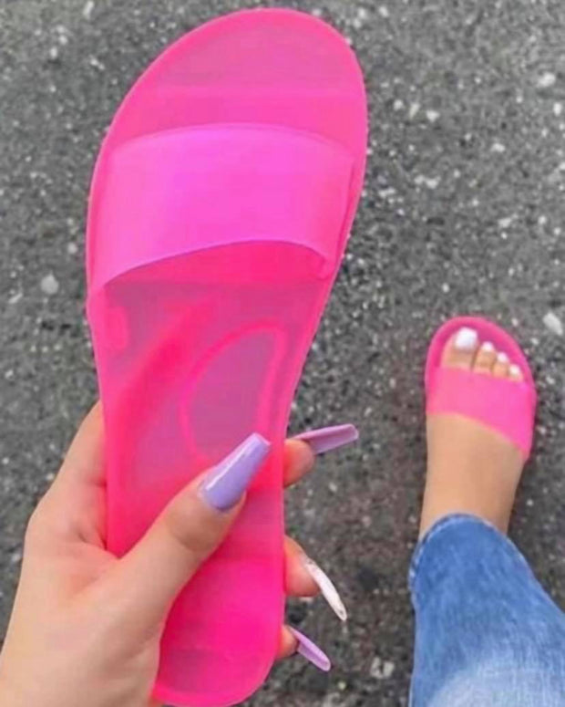 See-through Slippers