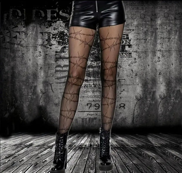Barb Wire Stockings