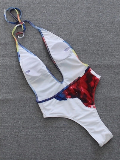 Letoya's V-Neck Swimsuit