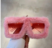 Fuzzy Sunglasses
