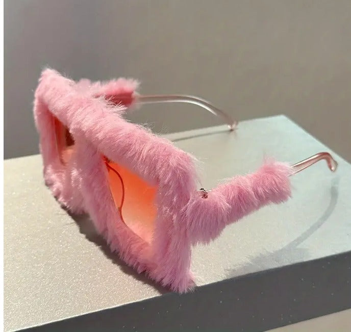 Fuzzy Sunglasses