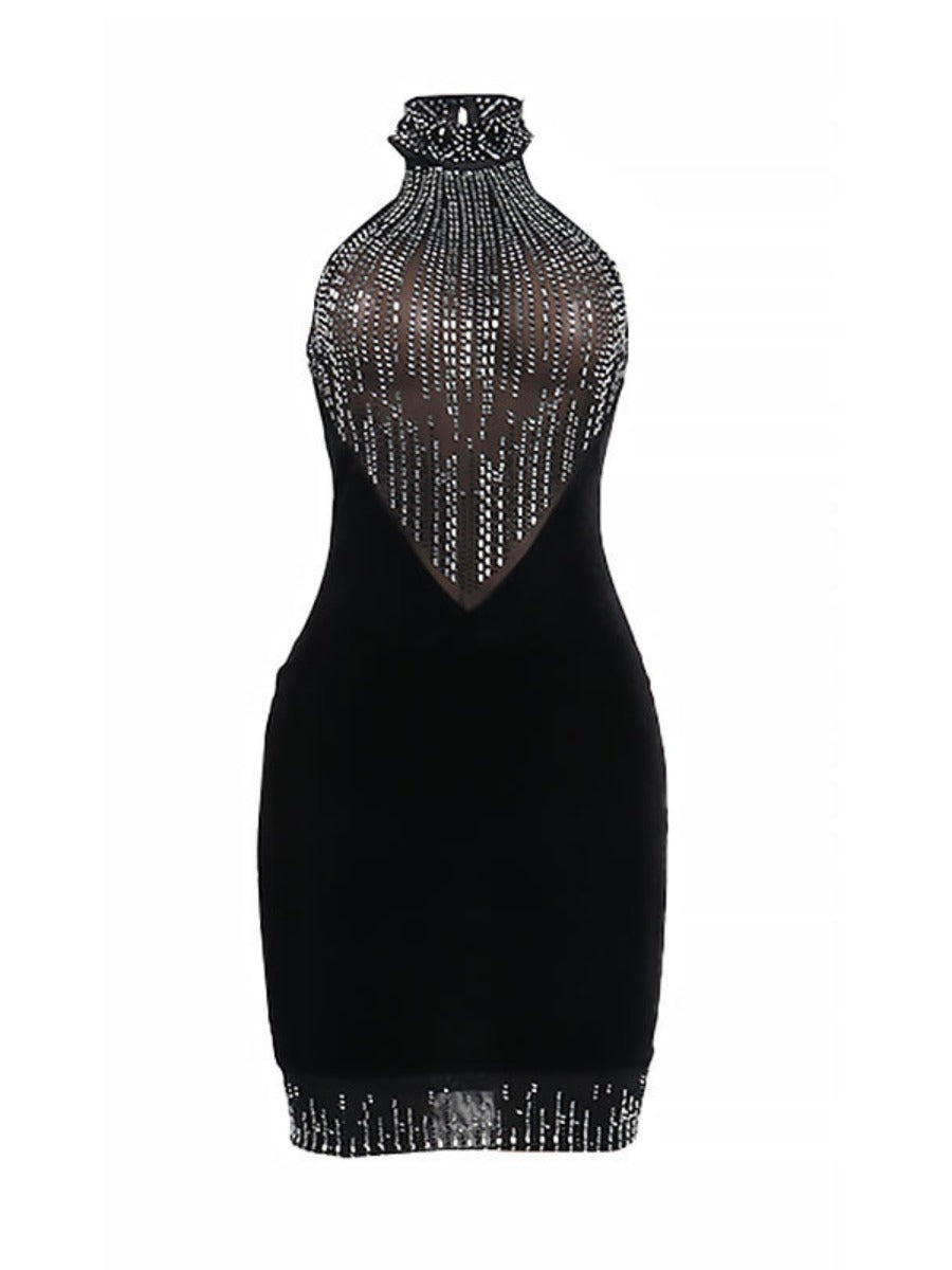 Date Night Rhinestone Dress