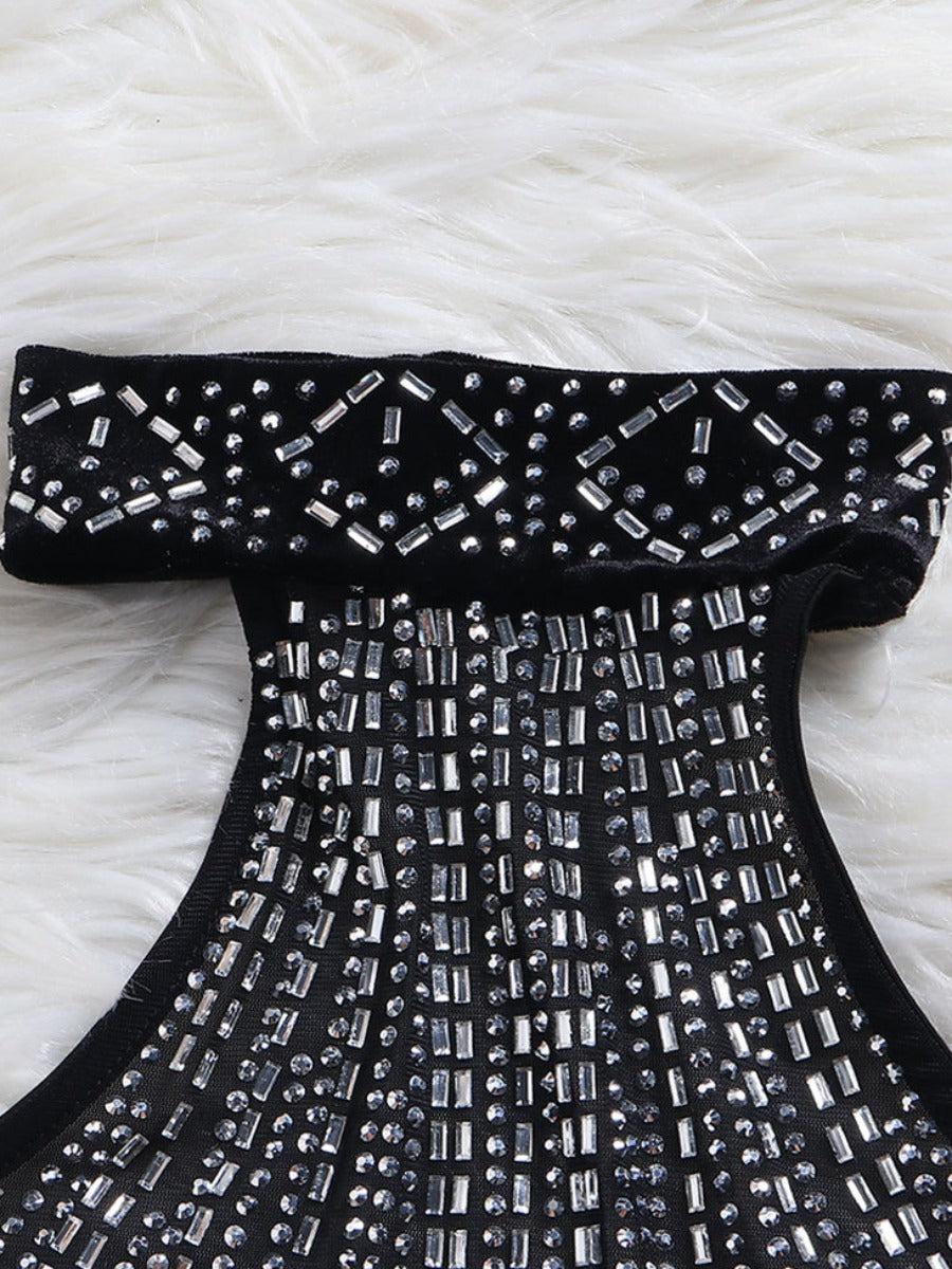 Date Night Rhinestone Dress