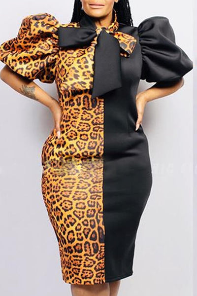 Bridgeport Leopard Print Dress