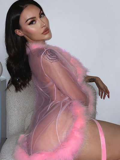 Evelyn Plush Robe