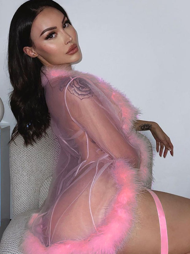 Evelyn Plush Robe