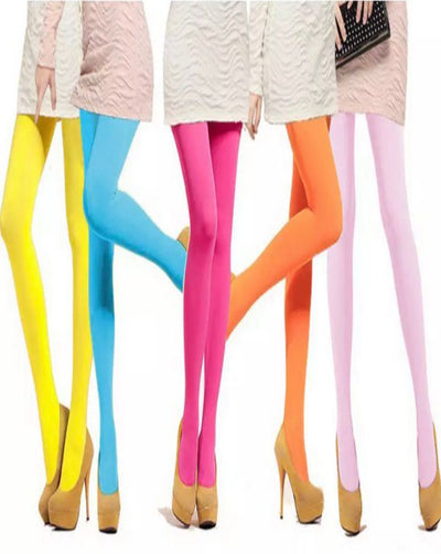 Wyoming Candy Color Tights