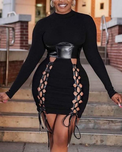 Tampa Lace-UP Dress