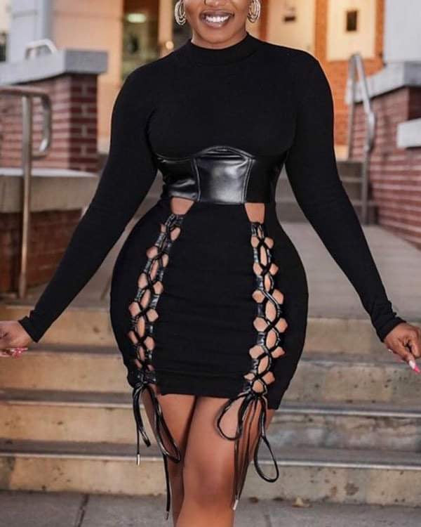 Tampa Lace-UP Dress