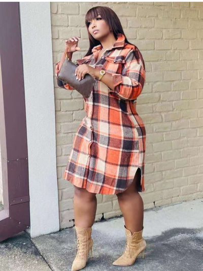 Buffalo Plaid Dress